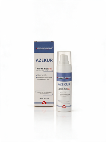 Крем для комплексного контролю акне та підтримки ремісії Braderm Azekur Cream (Азекур крем) 30 ml 00-0093903 фото