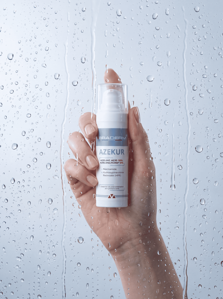 Крем для комплексного контролю акне та підтримки ремісії Braderm Azekur Cream (Азекур крем) 30 ml 00-0093903 фото